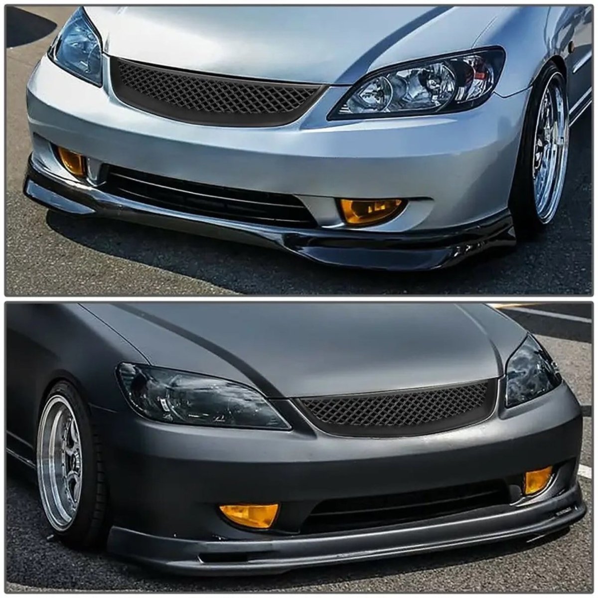 Honda Civic 2005 Abs Plastic Mesh Front Grill ImportedRaja Autos.pk