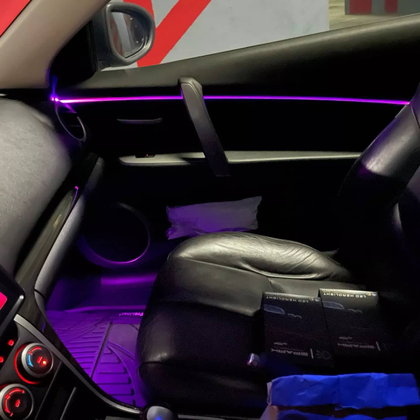 Ambient Lights, Ambiance Light - 5 Point Light Source (Dashboard + 4 Doors)Raja Autos.pk