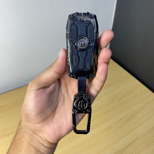 Transformer Metallic Style Metal Key Cover – For Honda Vezel (2013–2021)Raja Autos.pk