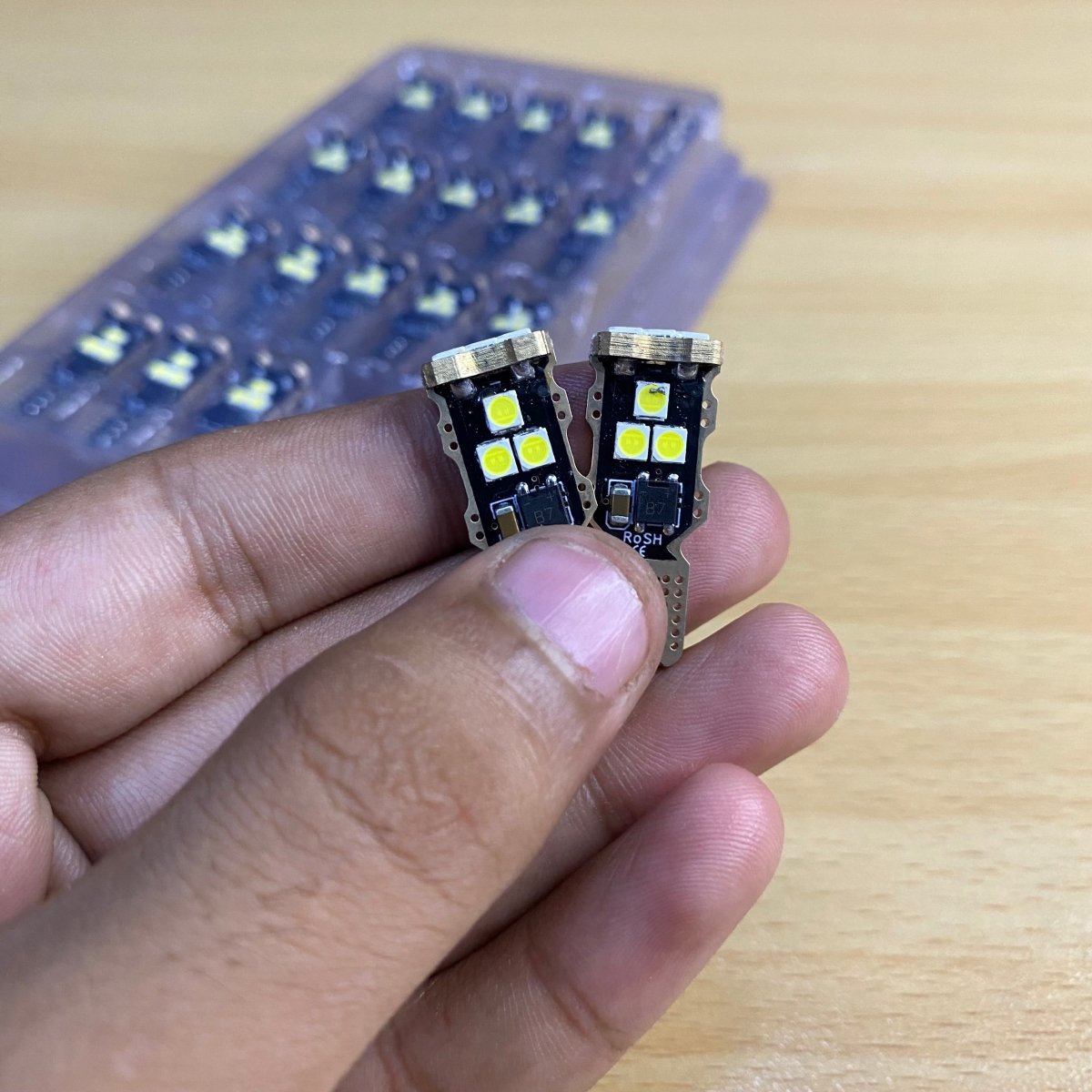 1 Pair Canbus led bulbs | high brightness | ImportedRaja Autos.pk