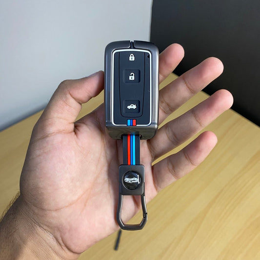 Toyota Mark X Metal alloy Remote Key CoverRaja Autos.pk