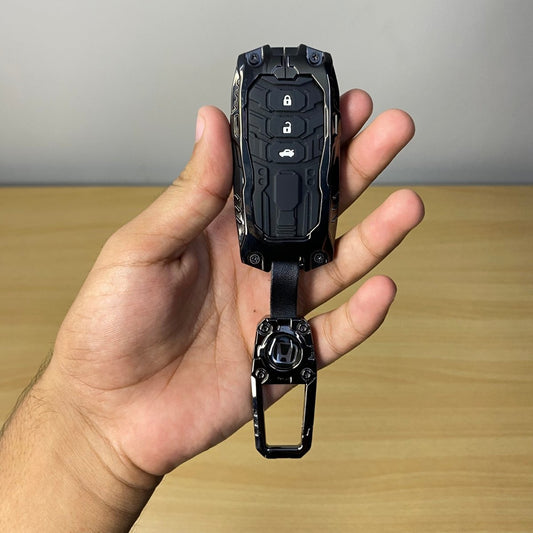 Honda Civic 2016–2021 transformer Metallic Style Metal Key CoverRaja Autos.pk