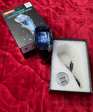 Toyota logo Universal light Gear knobRaja Autos.pk