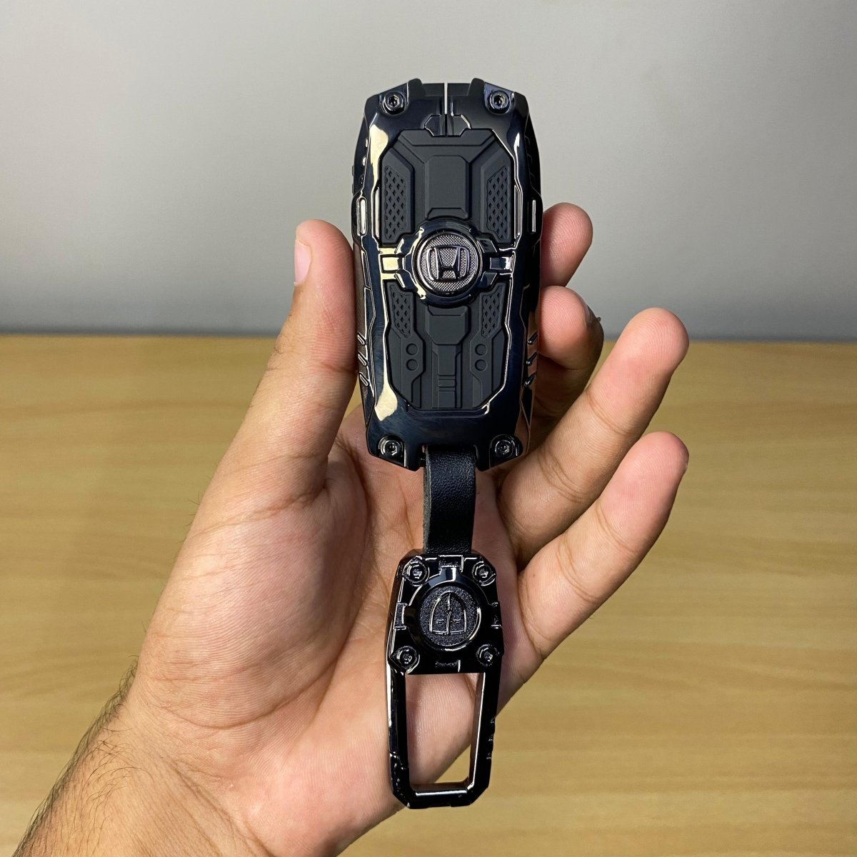 Honda Civic Rebirth 2015 Tansformer Metallic Style Metal Key CoverRaja Autos.pk