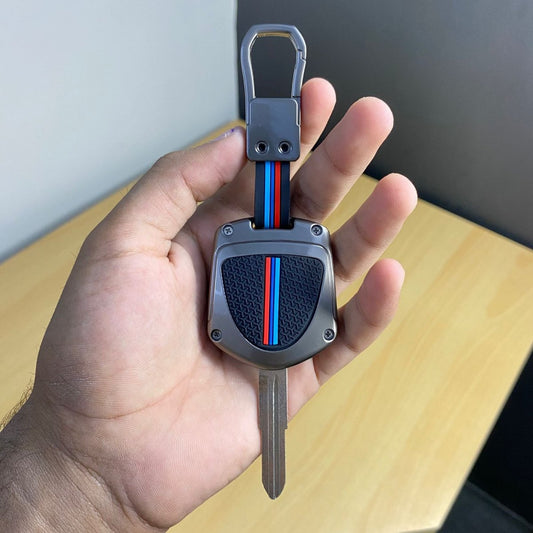 METAL KEY COVER MIRA PASSO HIJET PIXIS – PREMIUM 2 - BUTTONRaja Autos.pk