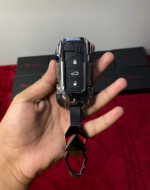Toyota Altis Dragon Metal key caseRaja Autos.pk