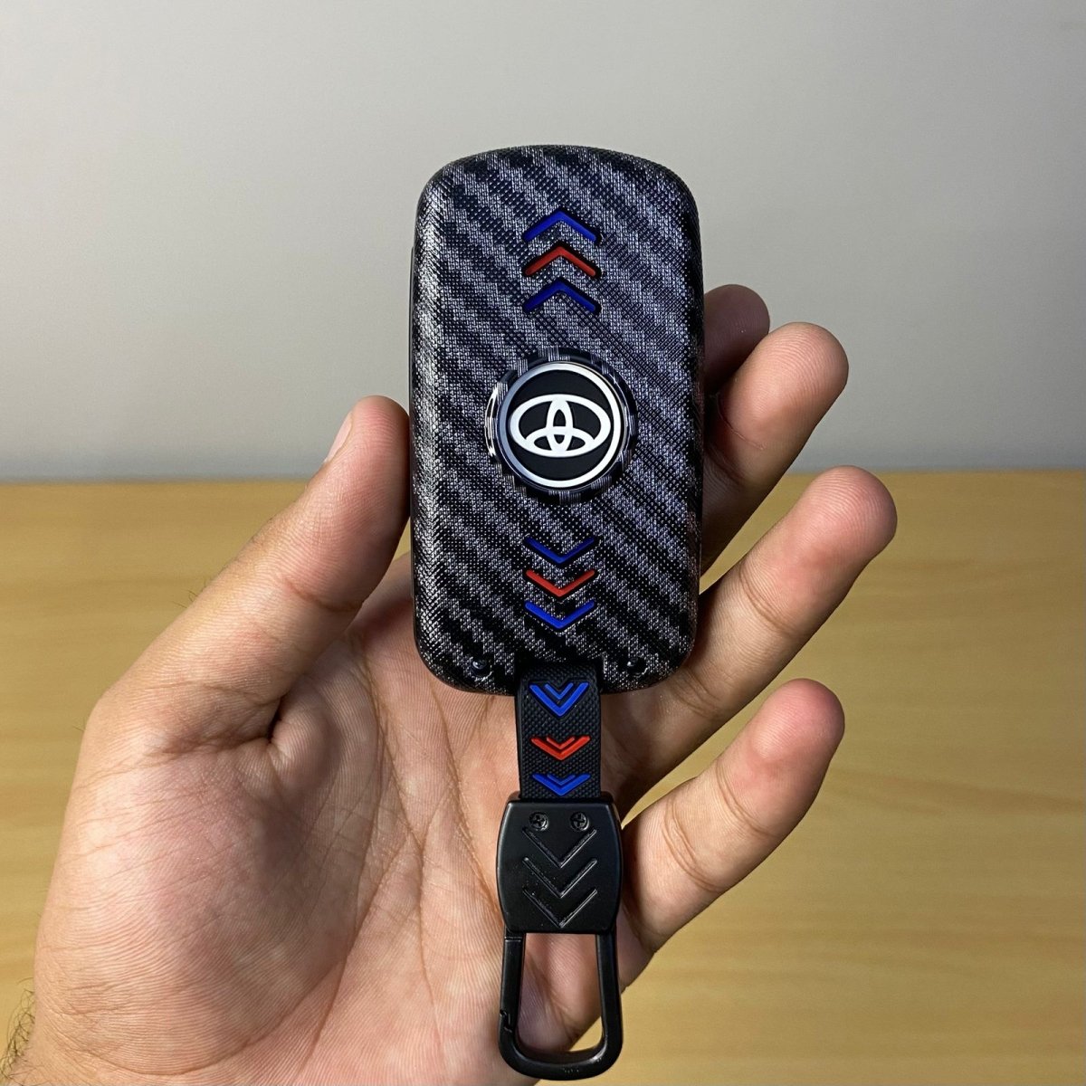 TOYOTA CORROLLA GRANDE KEY COVER CARBON FIBERRaja Autos.pk