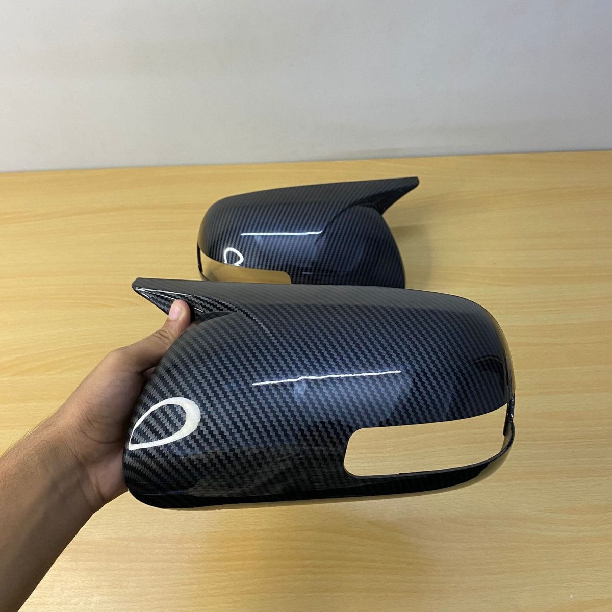 Toyota Corrolla GLI 2007 - 2013 Batman Style Mirror CoversRaja Autos.pk