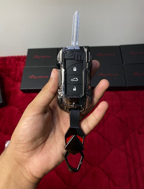 Toyota Altis Dragon Metal key caseRaja Autos.pk