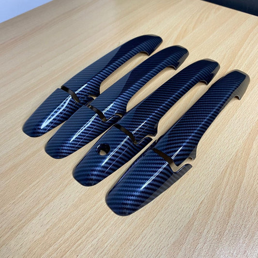 CARBON FIBER STYLE DOOR HANDLES FOR HONDA REBORNRaja Autos.pk