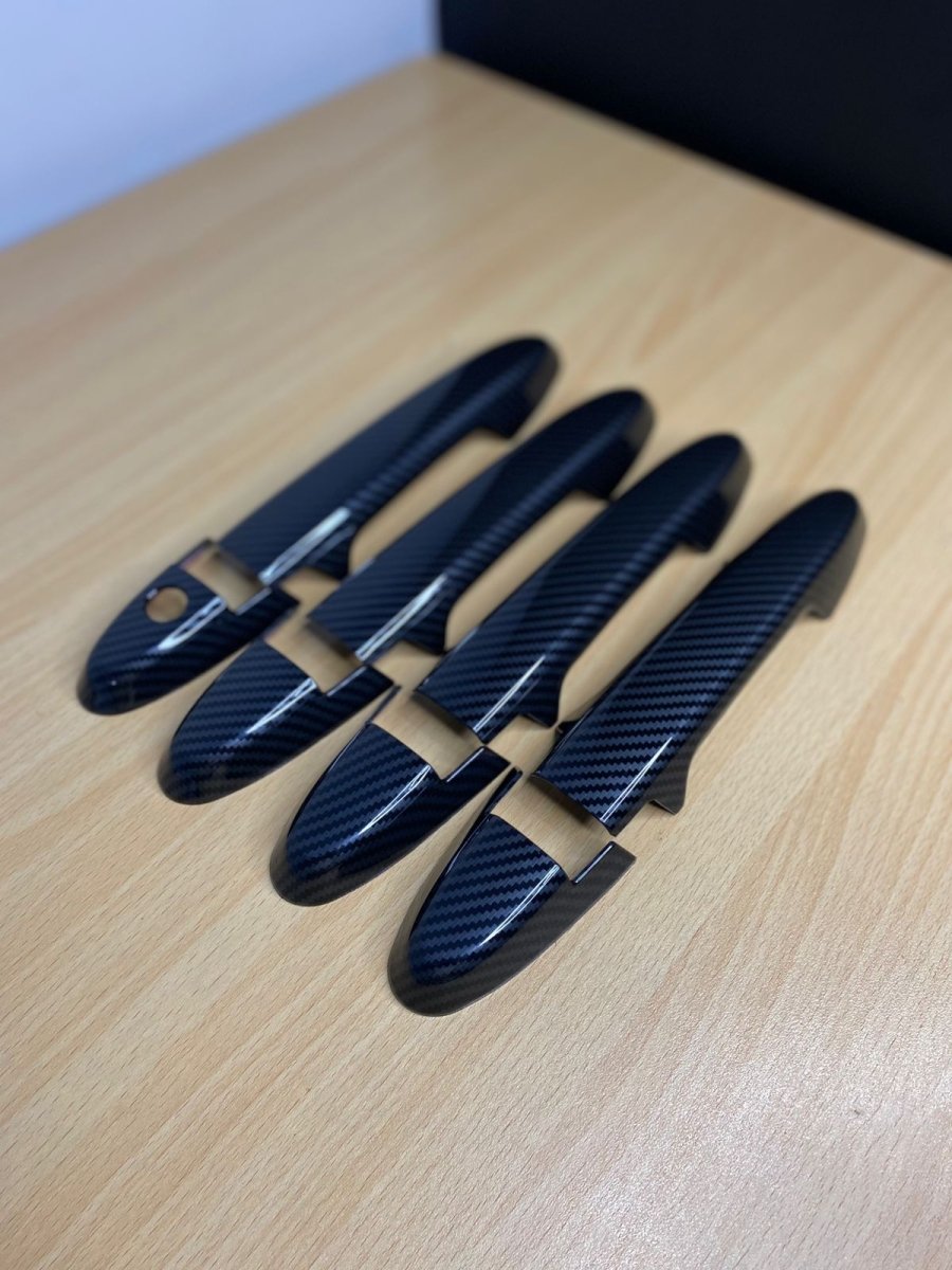 HONDA CITY CARBON FIBER DOOR HANDLES COVERSRaja Autos.pk