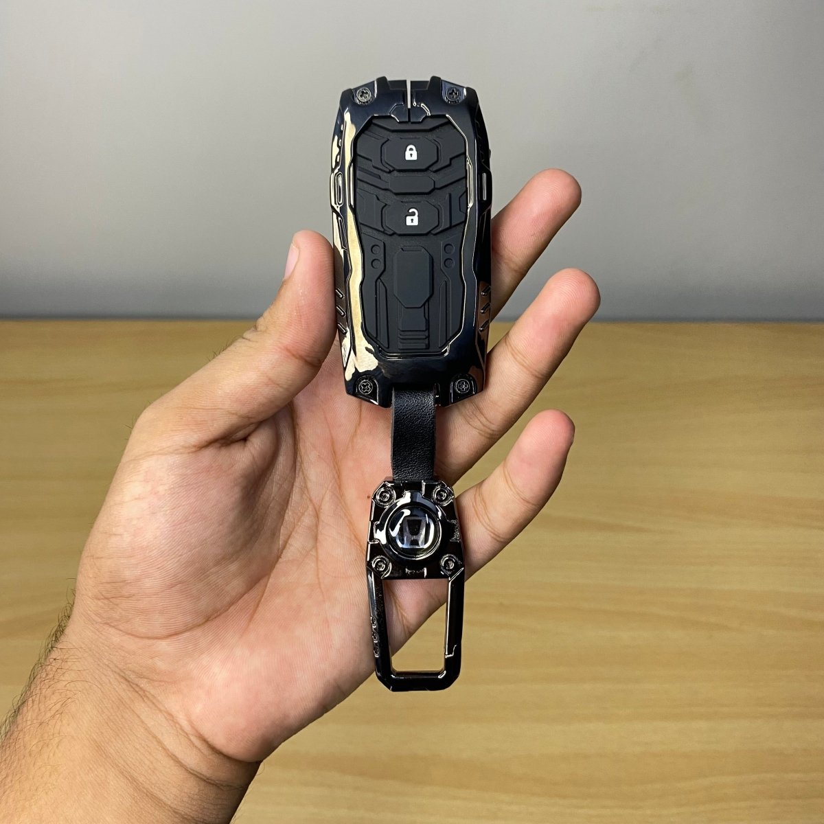 Transformer Metallic Style Metal Key Cover – For Honda Vezel (2013–2021)Raja Autos.pk