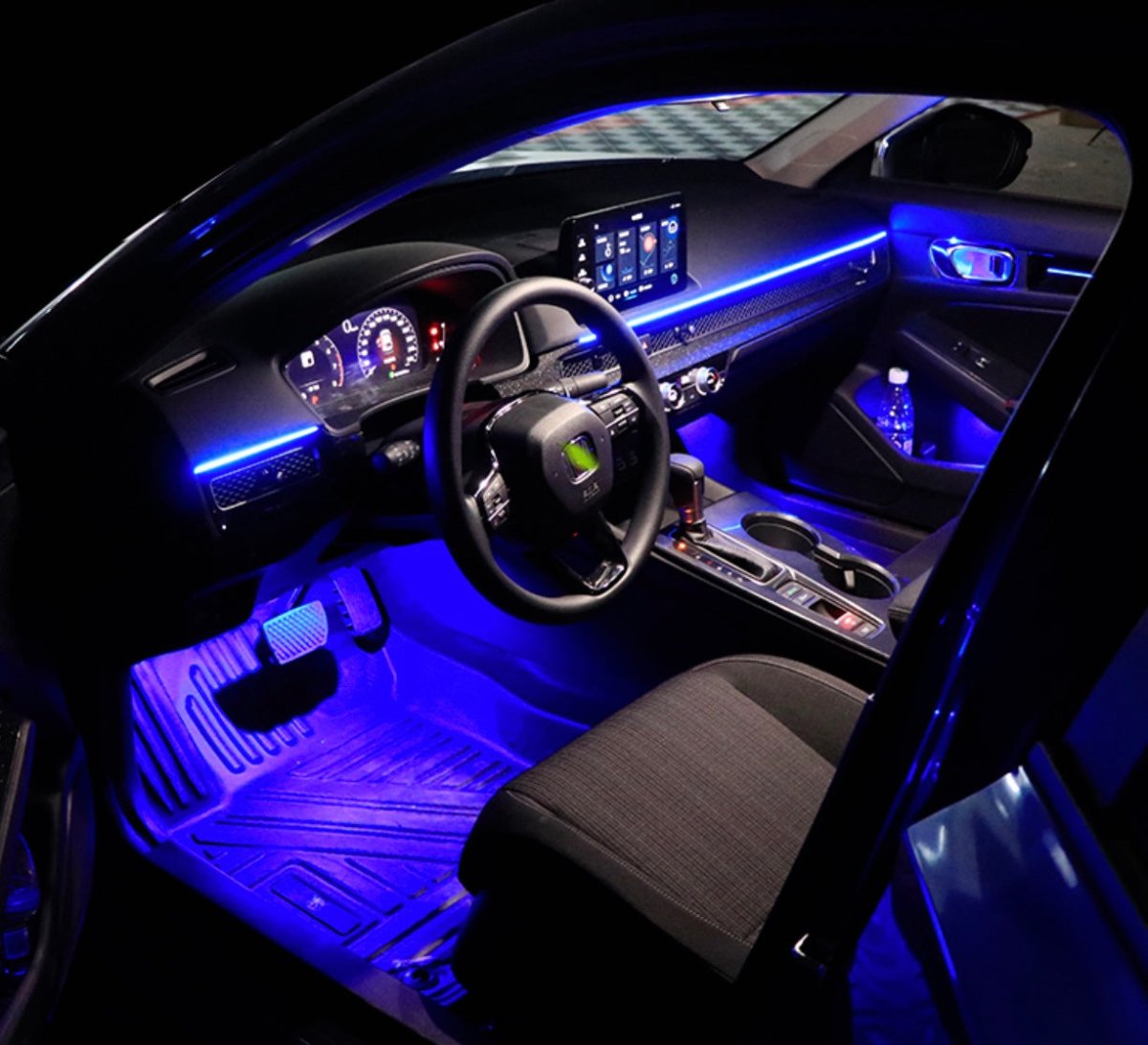 Dynamic Ambient Light 18 Pcs - High - end Interior Ambient LightingRaja Autos.pk