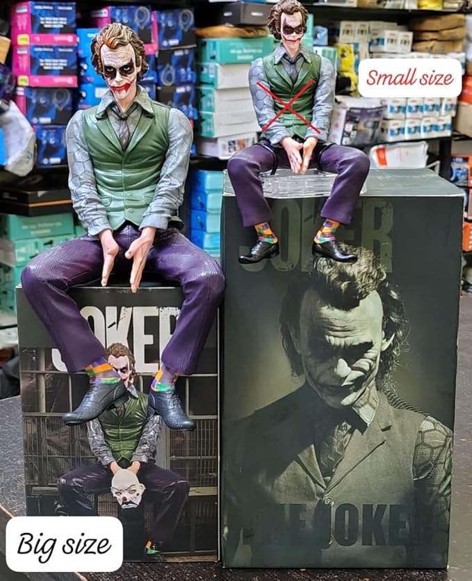 Dashboard Decorative Interior Joker Villain figure Showpiece for Car - DeskRaja Autos.pk