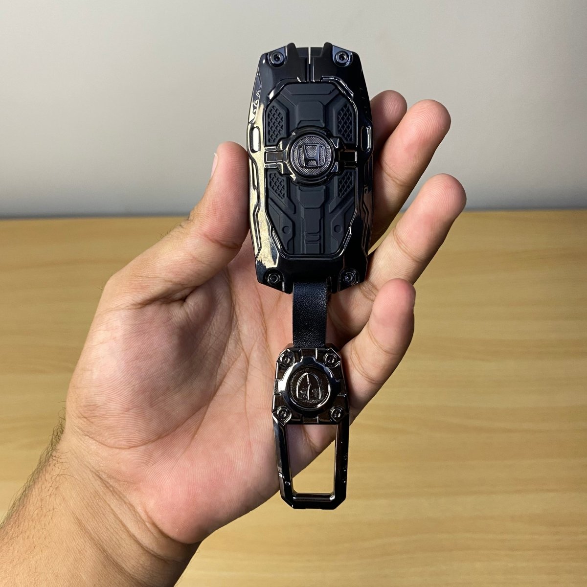 Honda Hrv transformer Metallic Style Metal Key CoverRaja Autos.pk