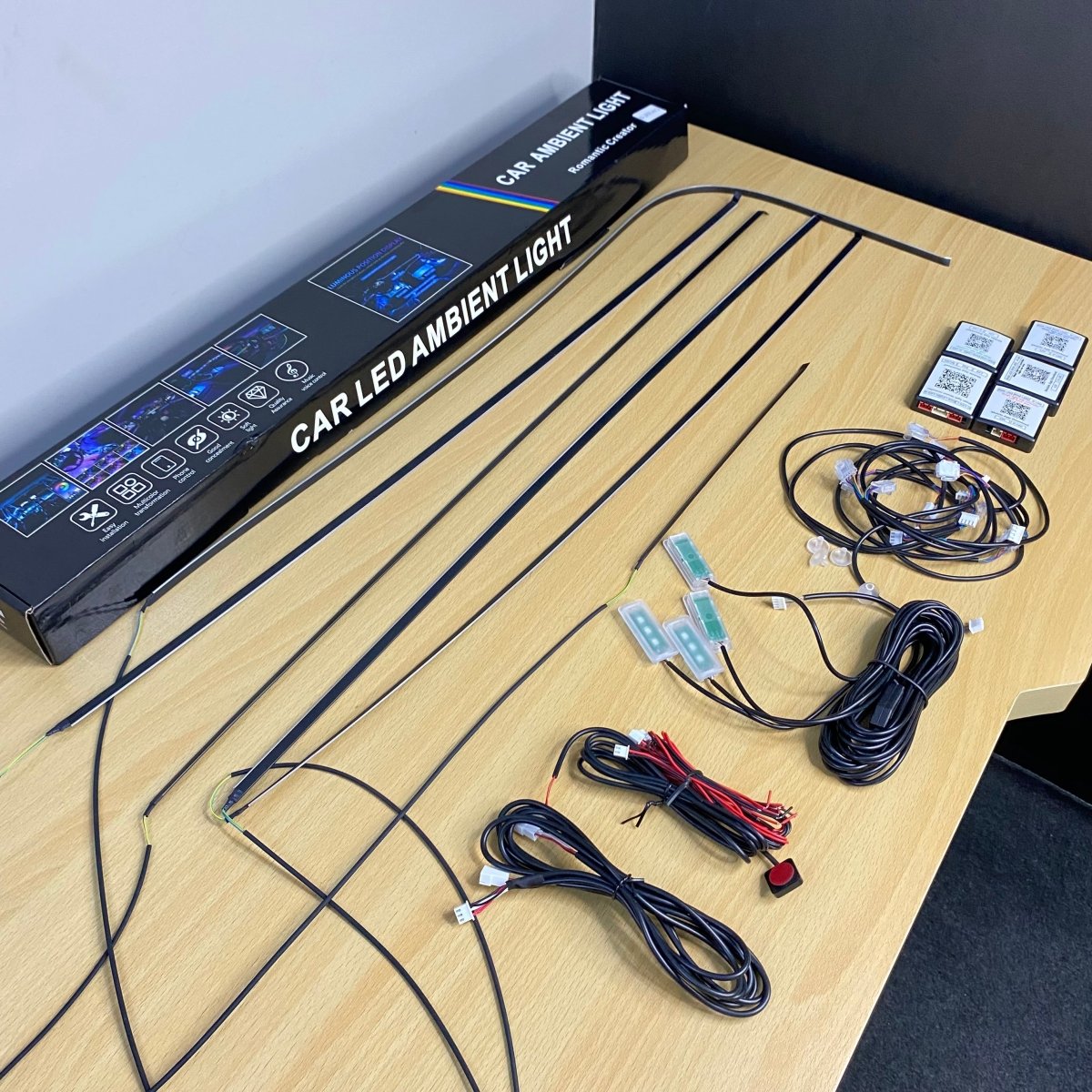 Dynamic Ambient Light 18 Pcs - High - end Interior Ambient LightingRaja Autos.pk