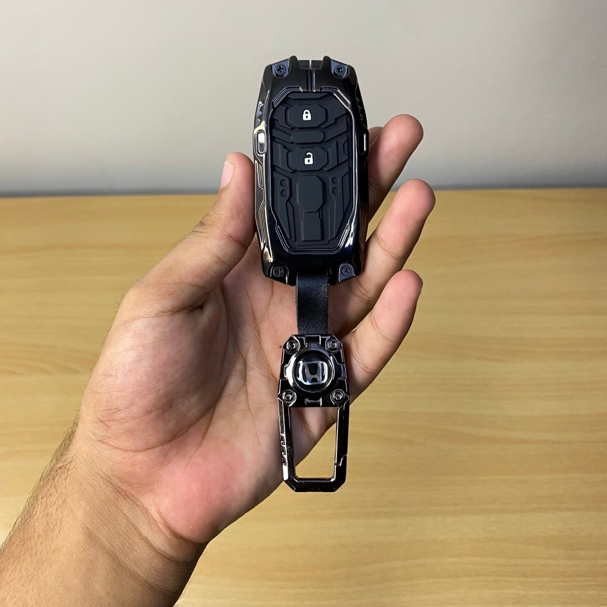Honda Hrv transformer Metallic Style Metal Key CoverRaja Autos.pk