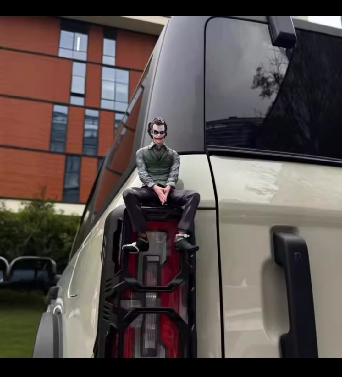 Dashboard Decorative Interior Joker Villain figure Showpiece for Car - DeskRaja Autos.pk