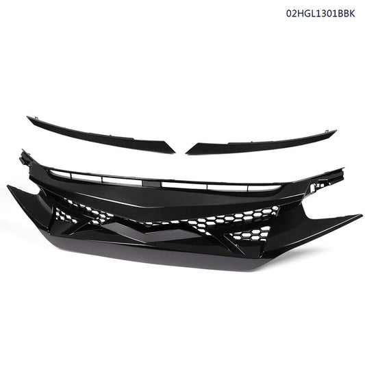 Honda Civic X Alien Style / X Style Front Grill - Model 2016 - 2021Raja Autos.pk