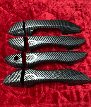 Corolla 14 - 23 Carbon fiber Door Handle CoverRaja Autos.pk