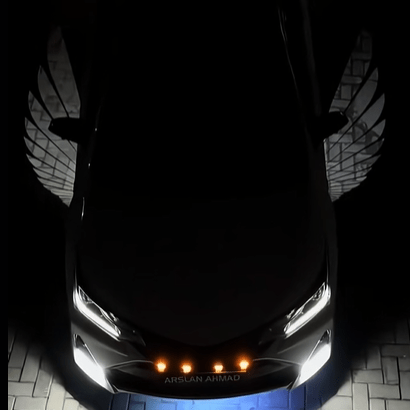 Angel Wing Lights - Car Side Mirror Welcome LightsRaja Autos.pk