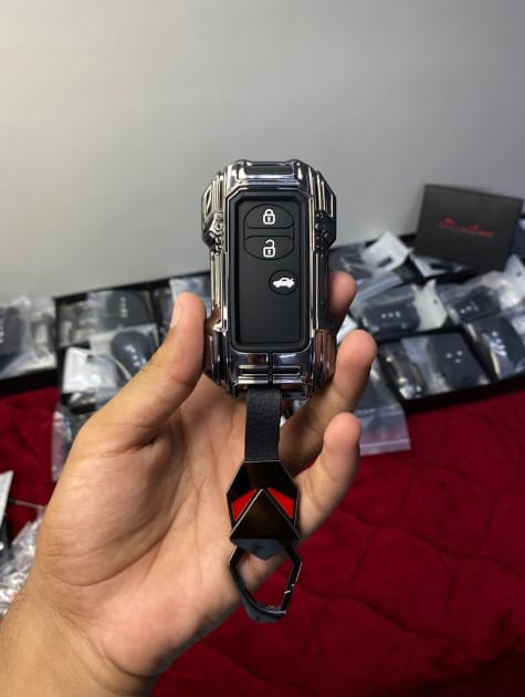 Prado/Aqua Metal Dragon key coverRaja Autos.pk