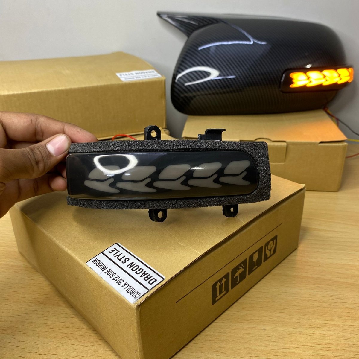 Lava style side indicator Toyota Corolla 2008_2013Raja Autos.pk