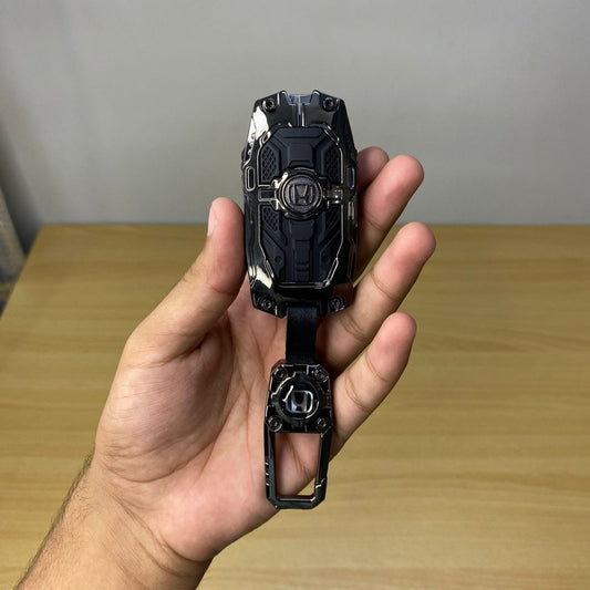 Honda Civic 2022–2025 transformer Metallic Style Metal Key Cover – Sleek Protection & Premium FinishRaja Autos.pk