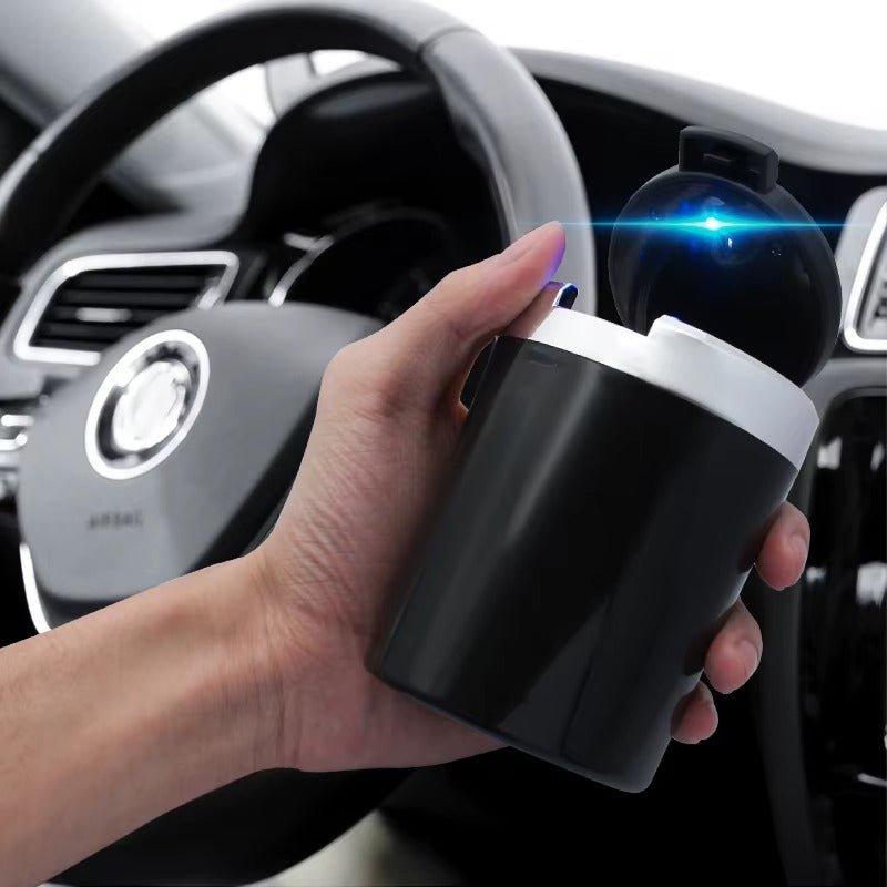 Car Portable LED Ashtray Automatic Indicator light ashtray For Toyota Hilux Yaris Corolla CHRRaja Autos.pk
