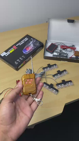 POLICE FLASHER FOR FRONT GRILL