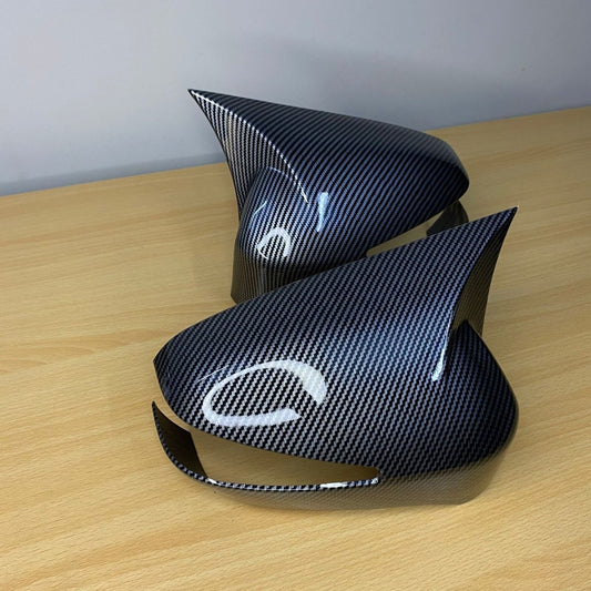 BATMAN STYLE CARBON FIBER SIDEMIROR COVERS FOR HONDA CIVIC REBORN 2009 - 2013Raja Autos.pk