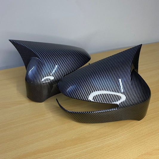 BATMAN STYLE CARBON FIBER SIDEMIROR COVERS FOR HONDA CIVIC REBORN 2009 - 2013Raja Autos.pk